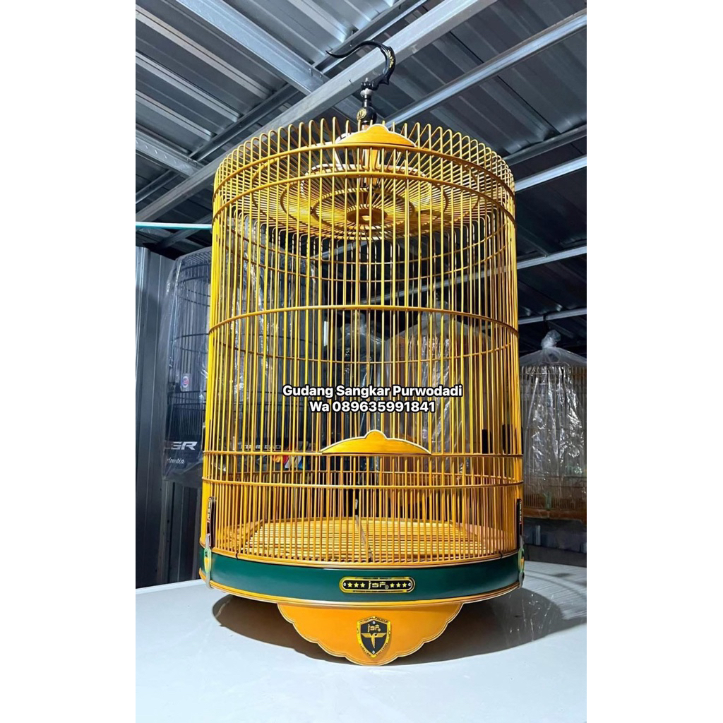 Sangkar Murai JSF Bambu lis akrilik