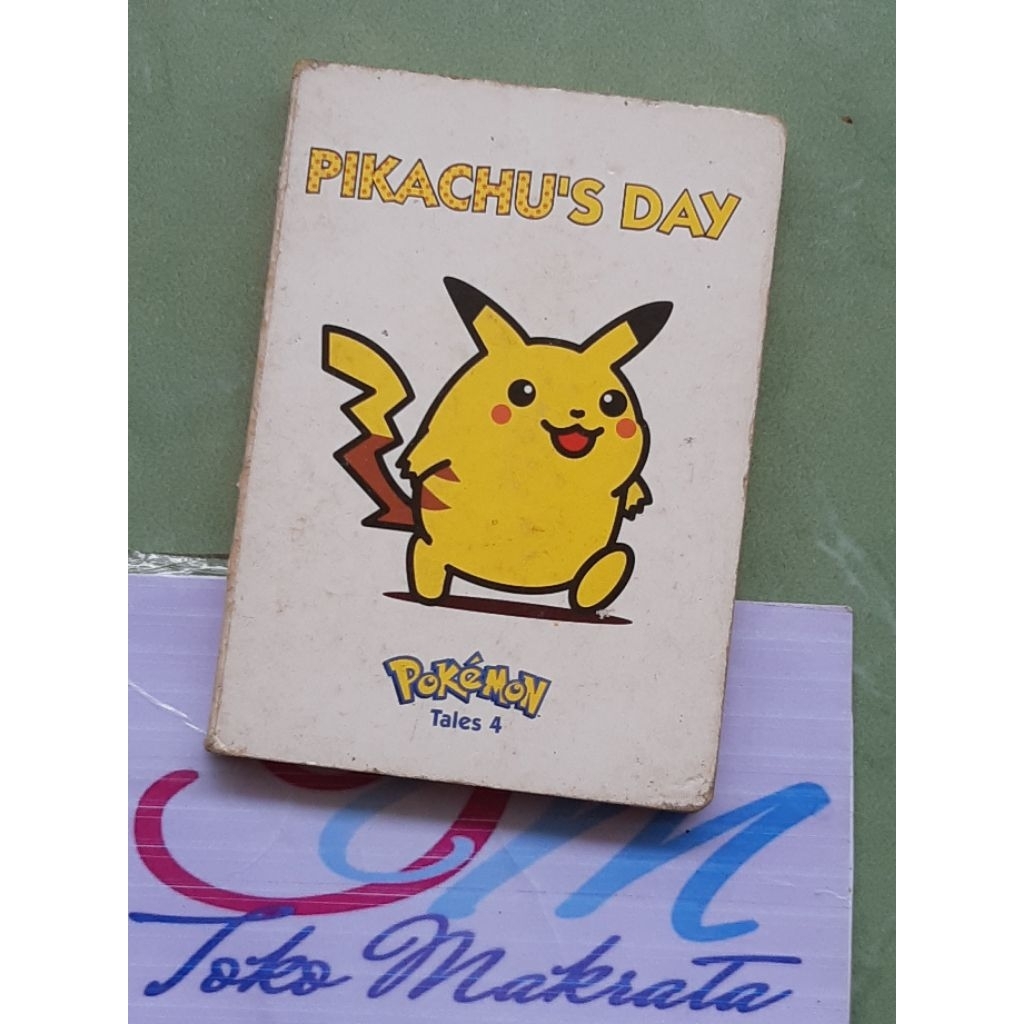 buku cerga import Pokemon tales 4 judul Pikachu's Day
