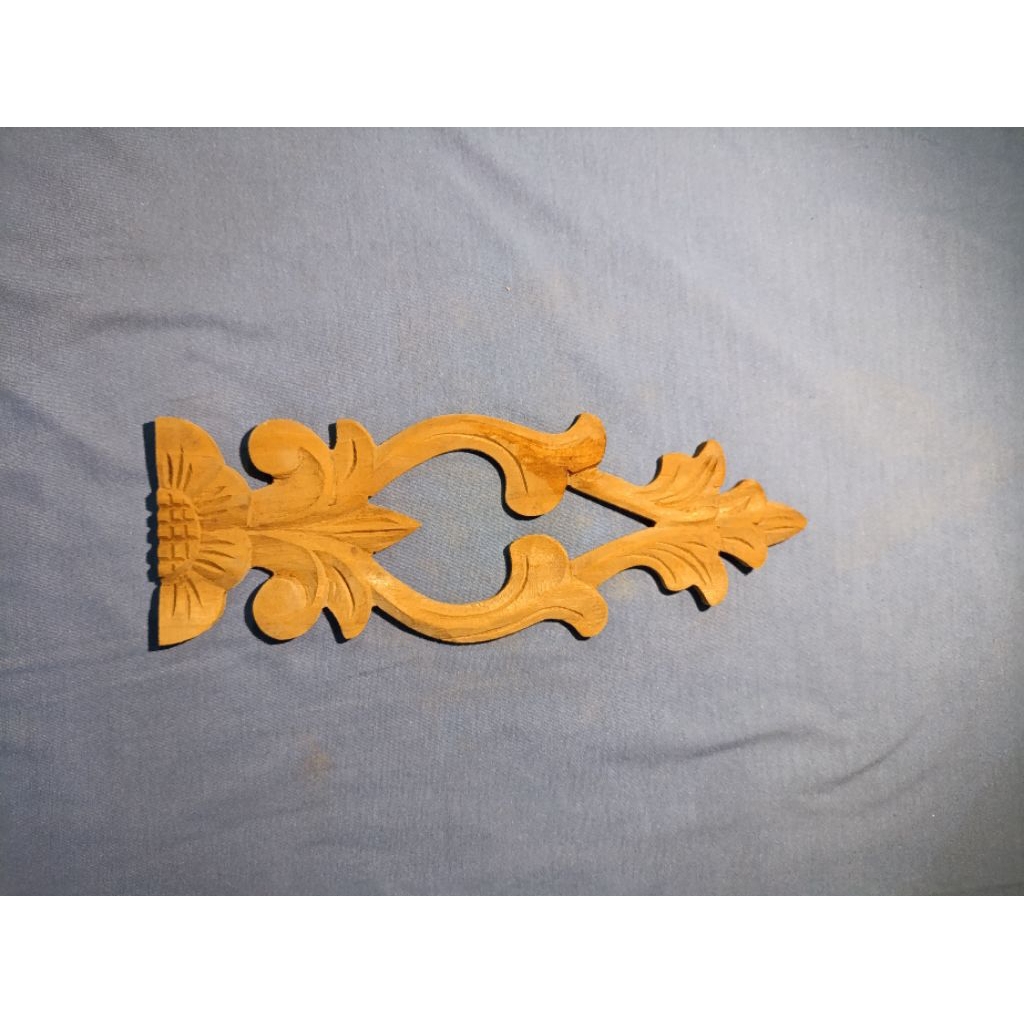 ornamen kayu ornamen sudut tempel soko dekorasi rumah kusen pintu