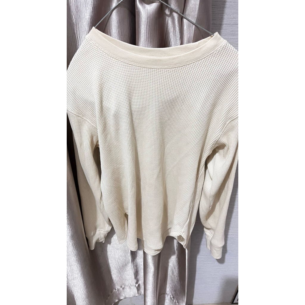 T-shirt waffle uniqlo