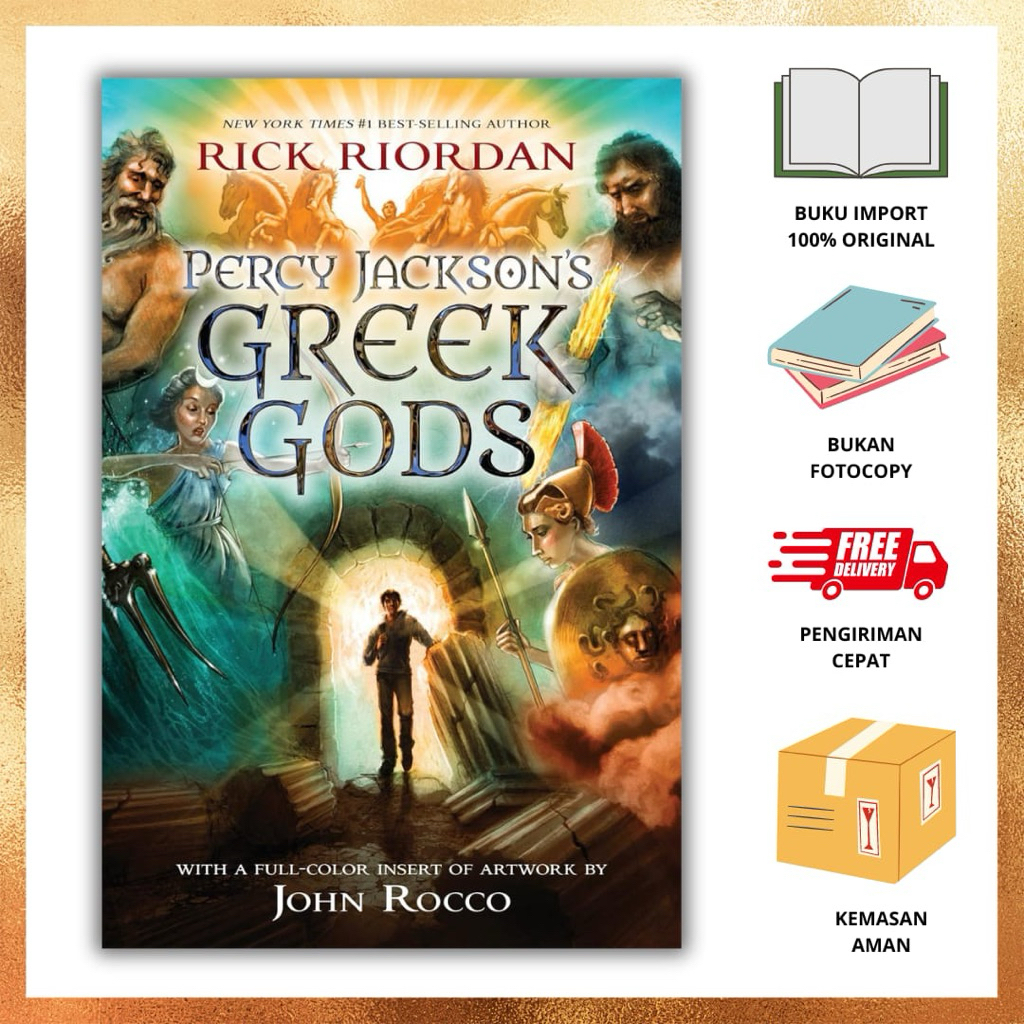 Percy Jackson’s Greek Gods- ISBN 9781484712375
