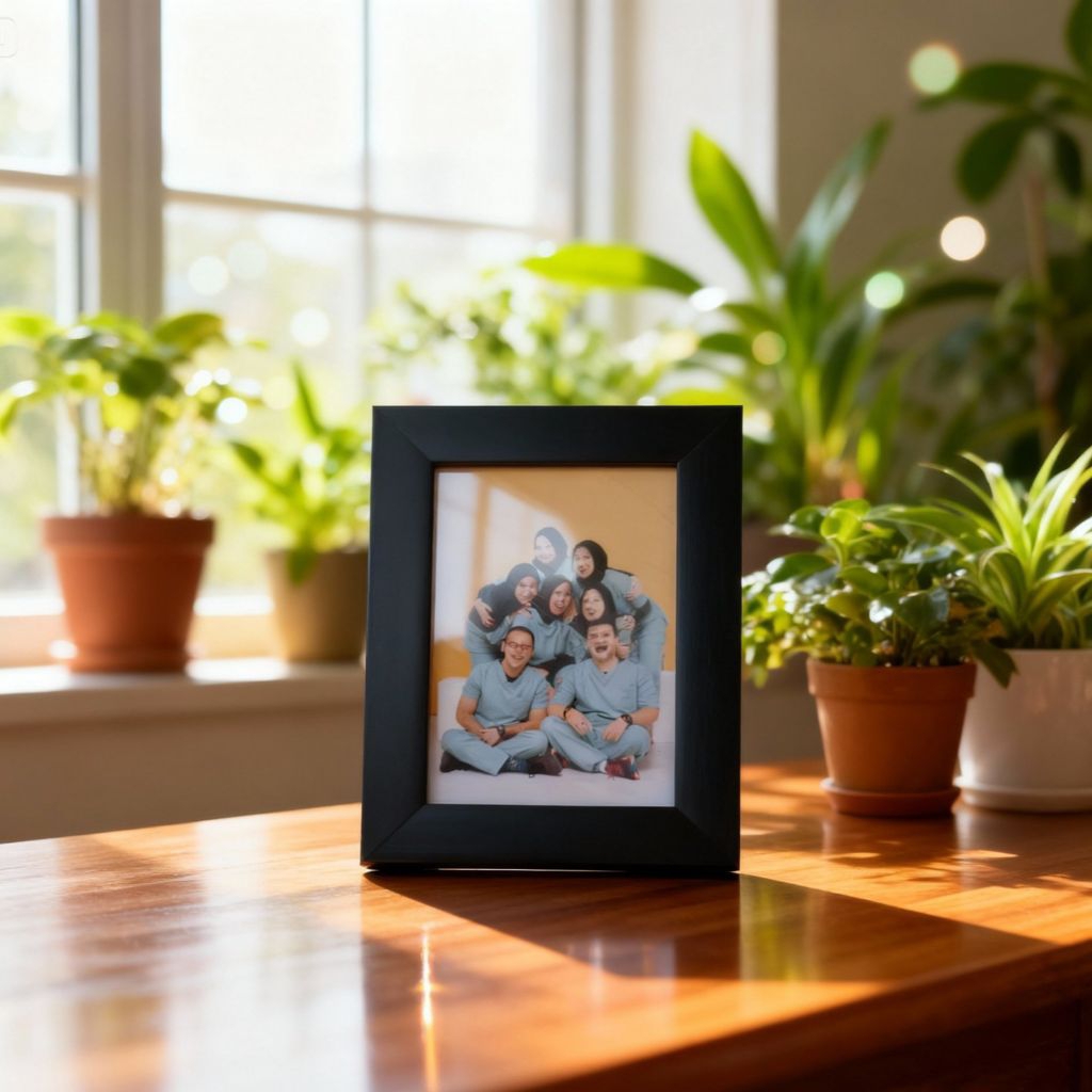 cetak foto 4R / 10 x 15 cm Bingkai frame figura pigura pigora foto