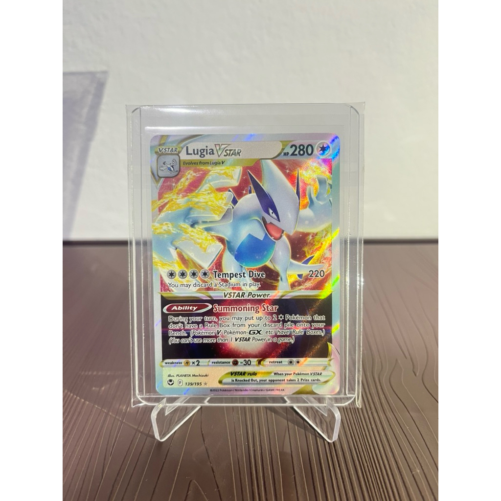 RRR Lugia Vstar F 139/195 Pokemon English Trading Card Game