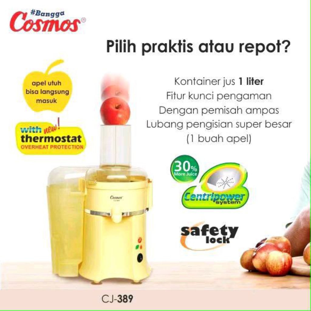 COSMOS Juicer 1 Liter CJ-389