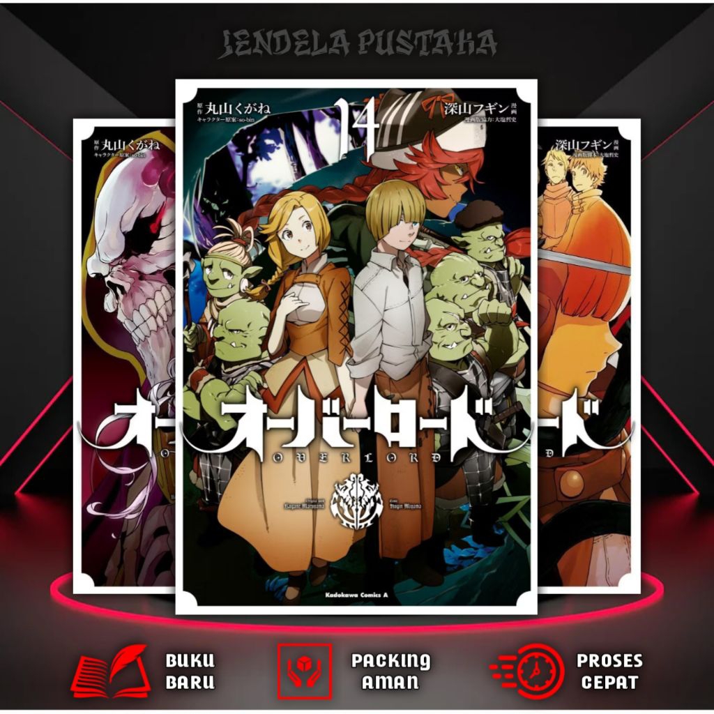 Komik Manga Overlord by Tatsuki Fujimoto Bahasa Indonesia