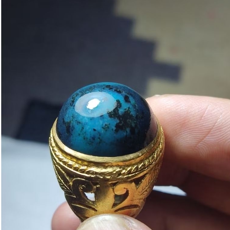 Batu cincin bacan doko totol natural