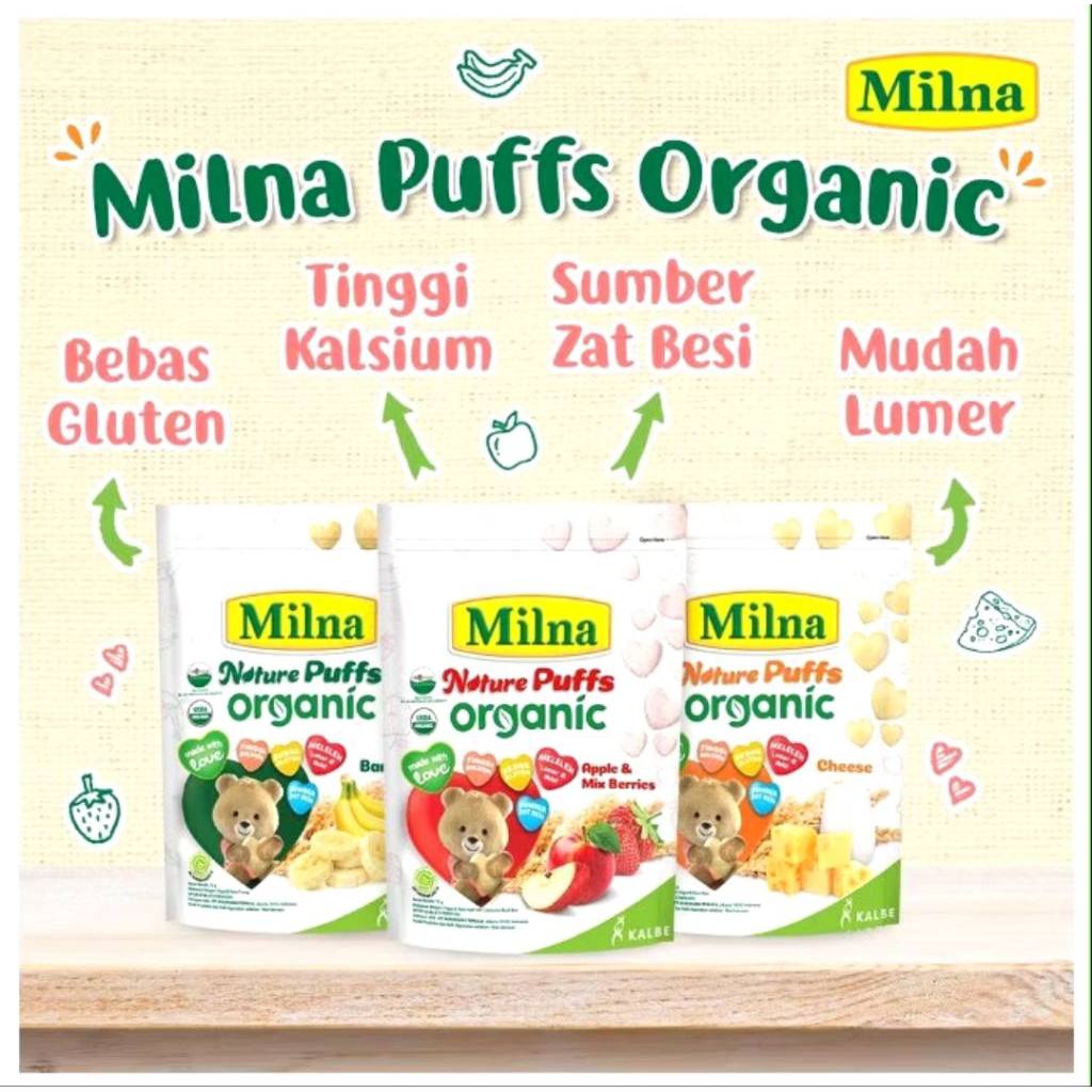 Milna Puffs Organic