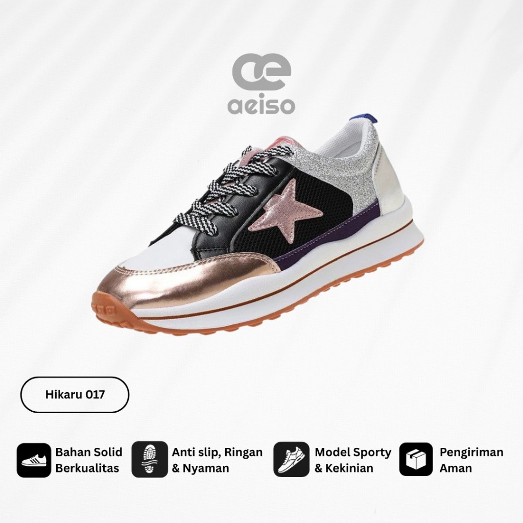 Aeiso - Sepatu Sport Wanita Hikaru 017  Sporty