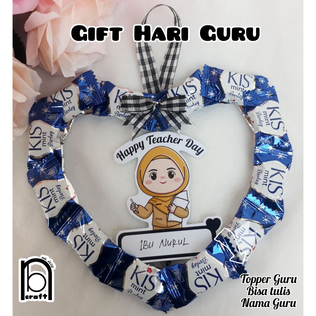 Kado hari guru unik | Gift love permen