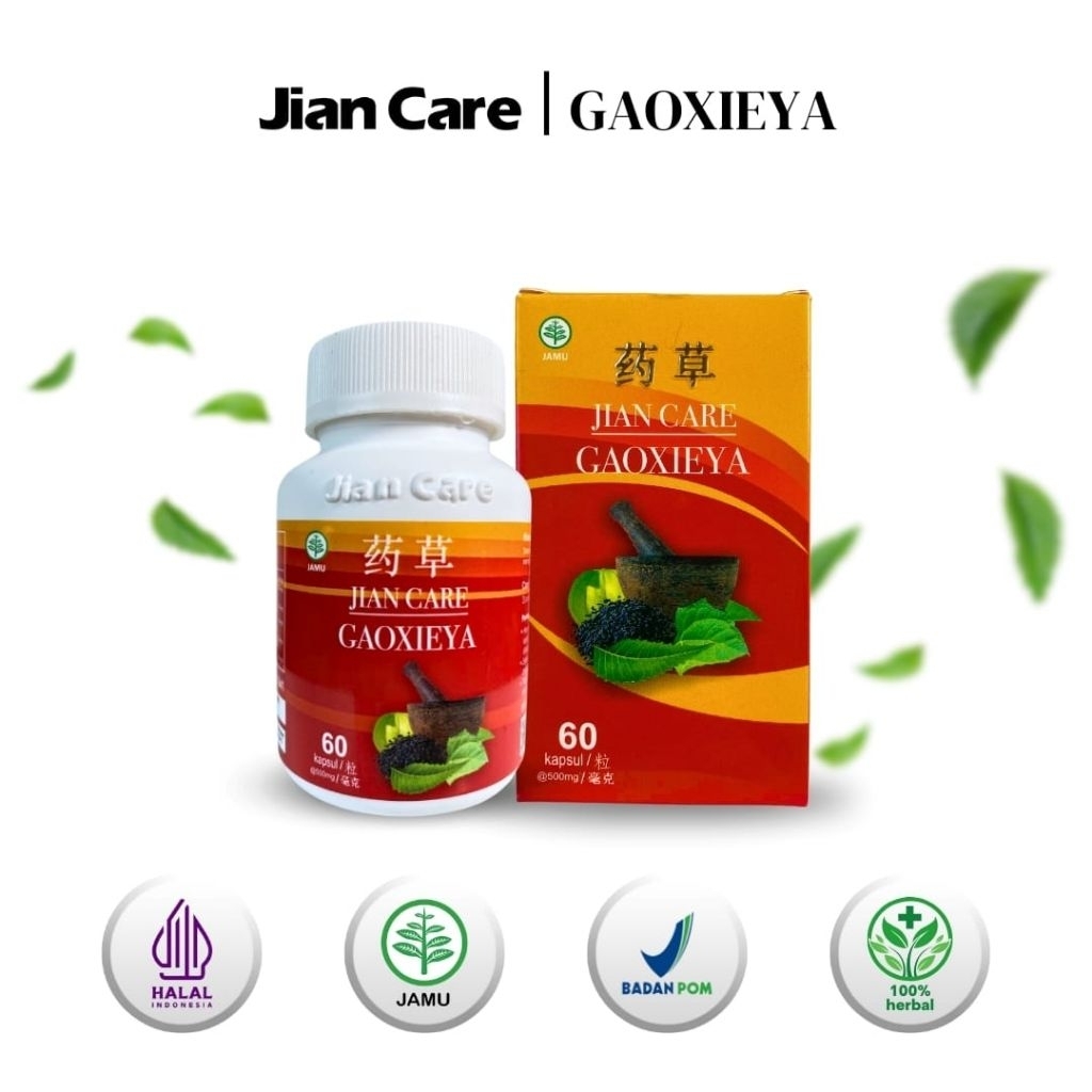 Jian Care Gaoxieya - Obat Herbal Cina Untuk Mengatasi Diabetes
