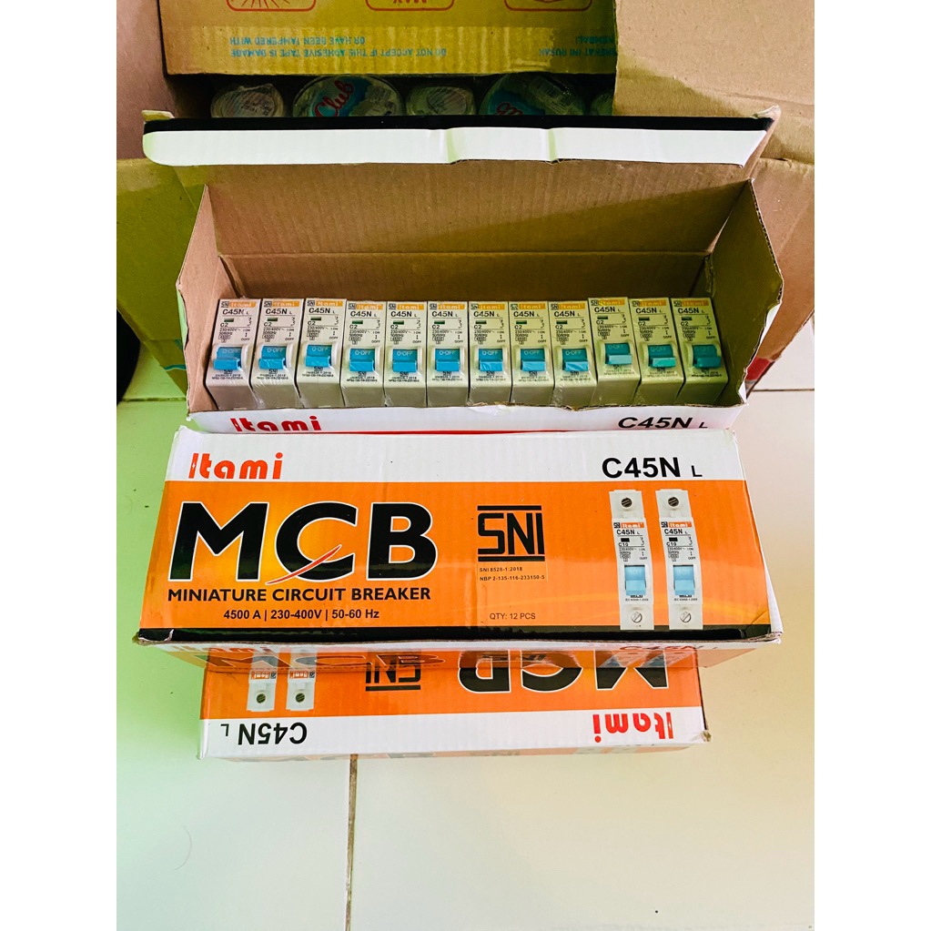 MCB ITAMI 6A 1 phase SNI original
