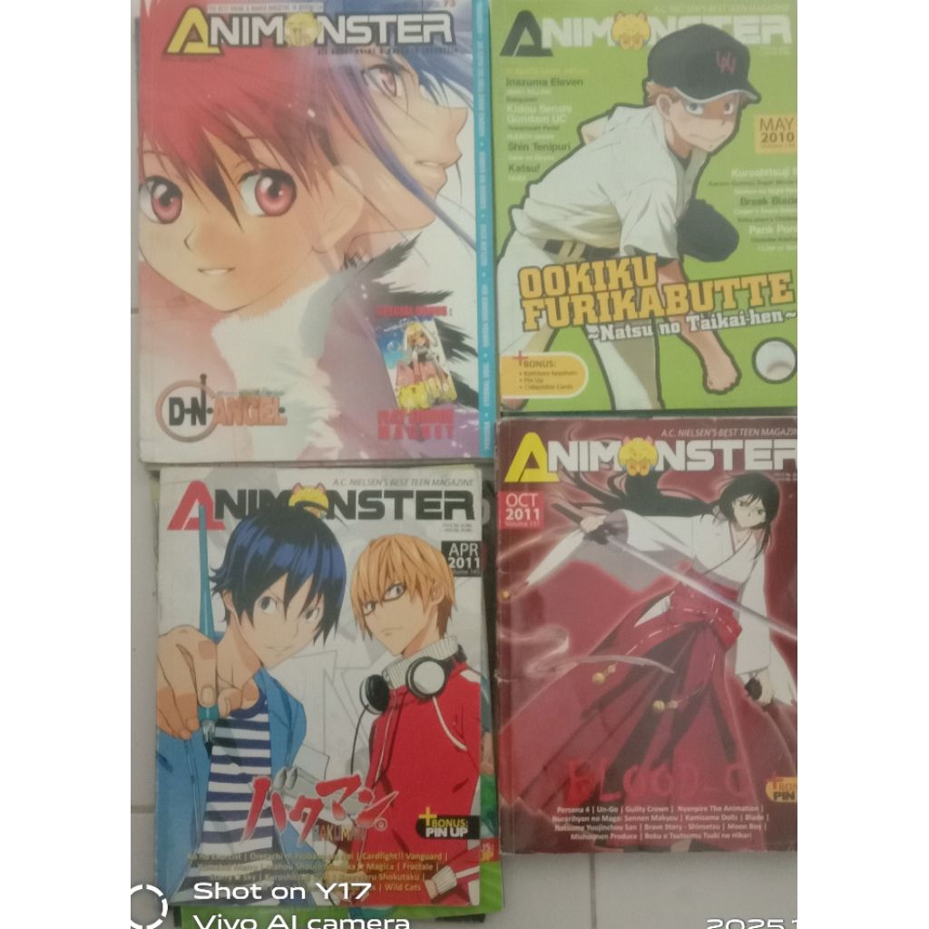 MAJALAH ANIMONSTER BEKAS