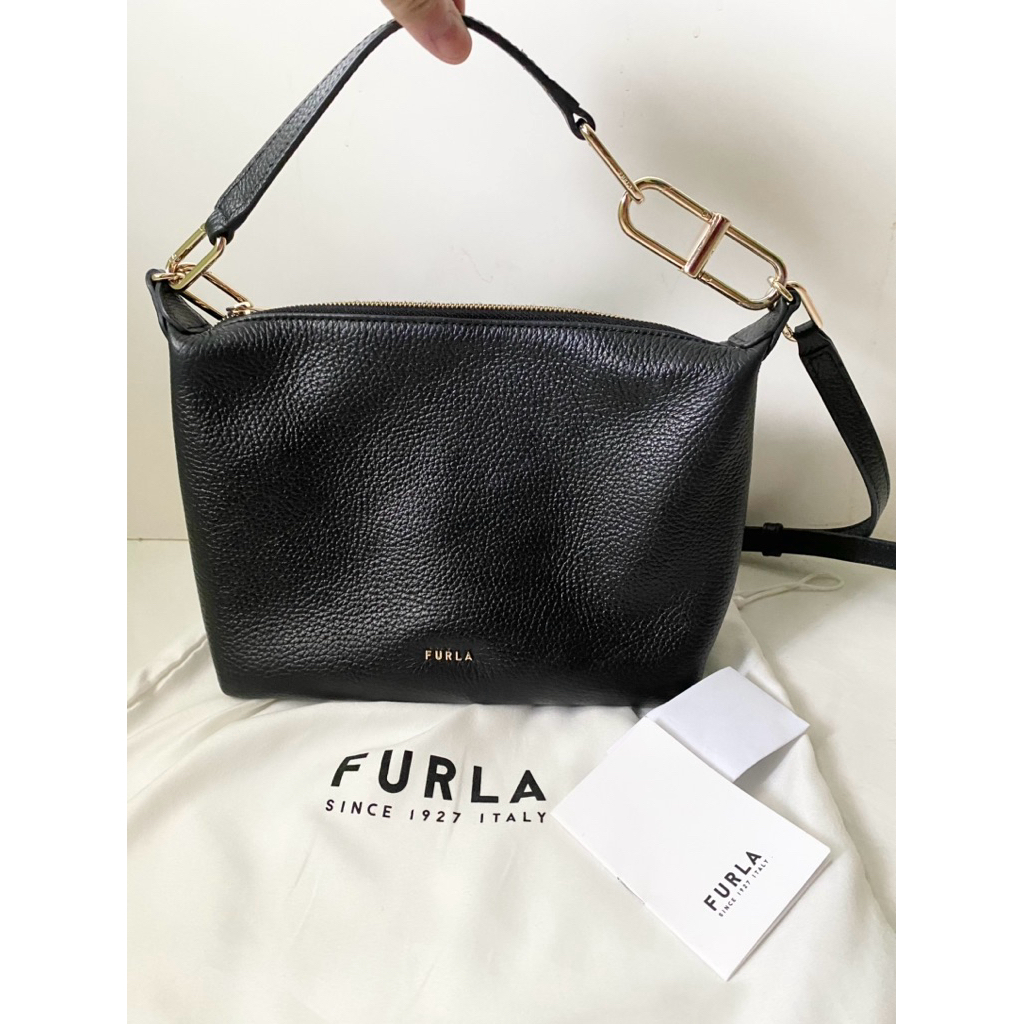 furla teia black preloved