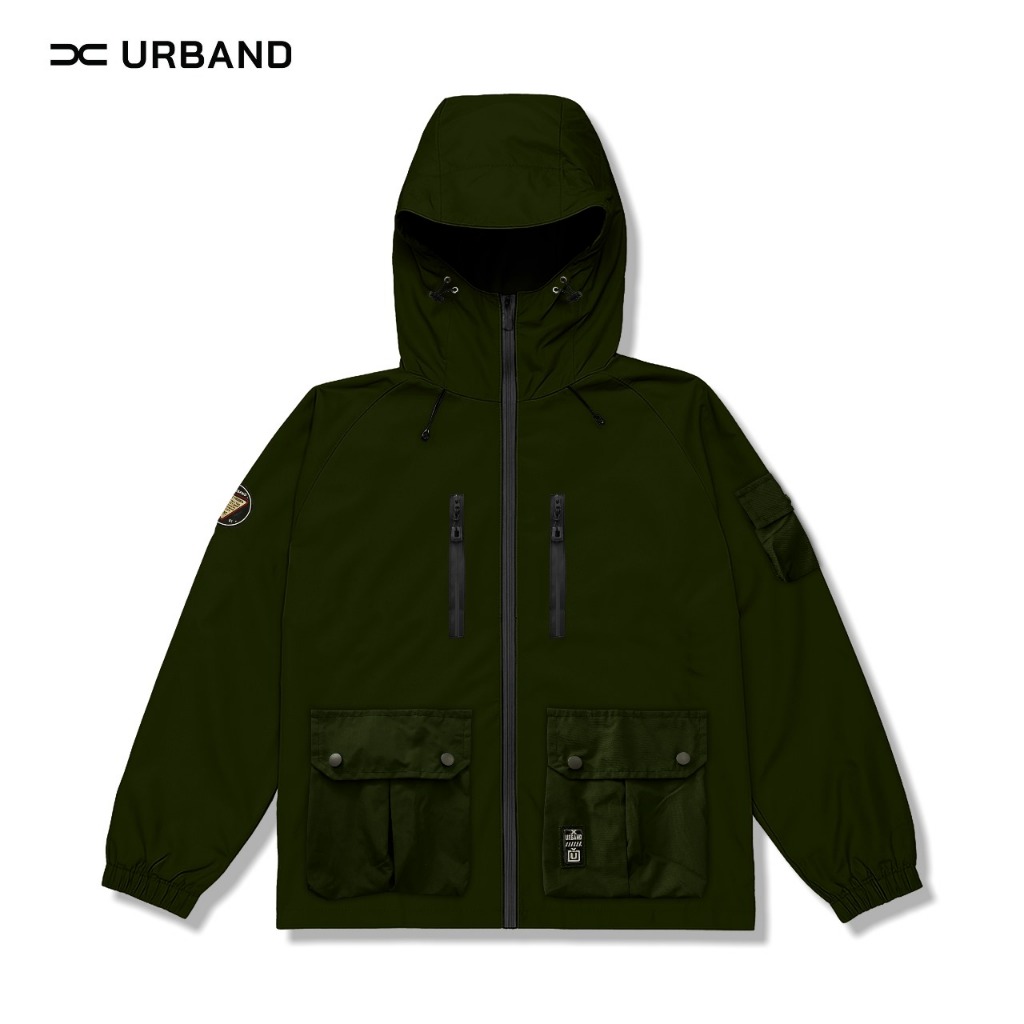 X U A Jaket Parka Gorpcore Outwear Windproof