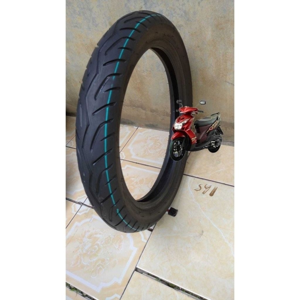 BAN DEPAN MOTOR METIC TUBELESS UK 80/90.14