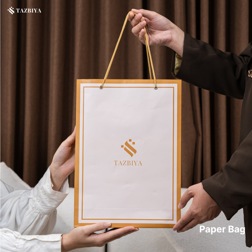 PAPER BAG TAZBIYA SERIES | HADIAH ULANG TAHUN | HAMPERS PERNIKAHAN | PAPER BAG HAMPERS I PACKAGING I