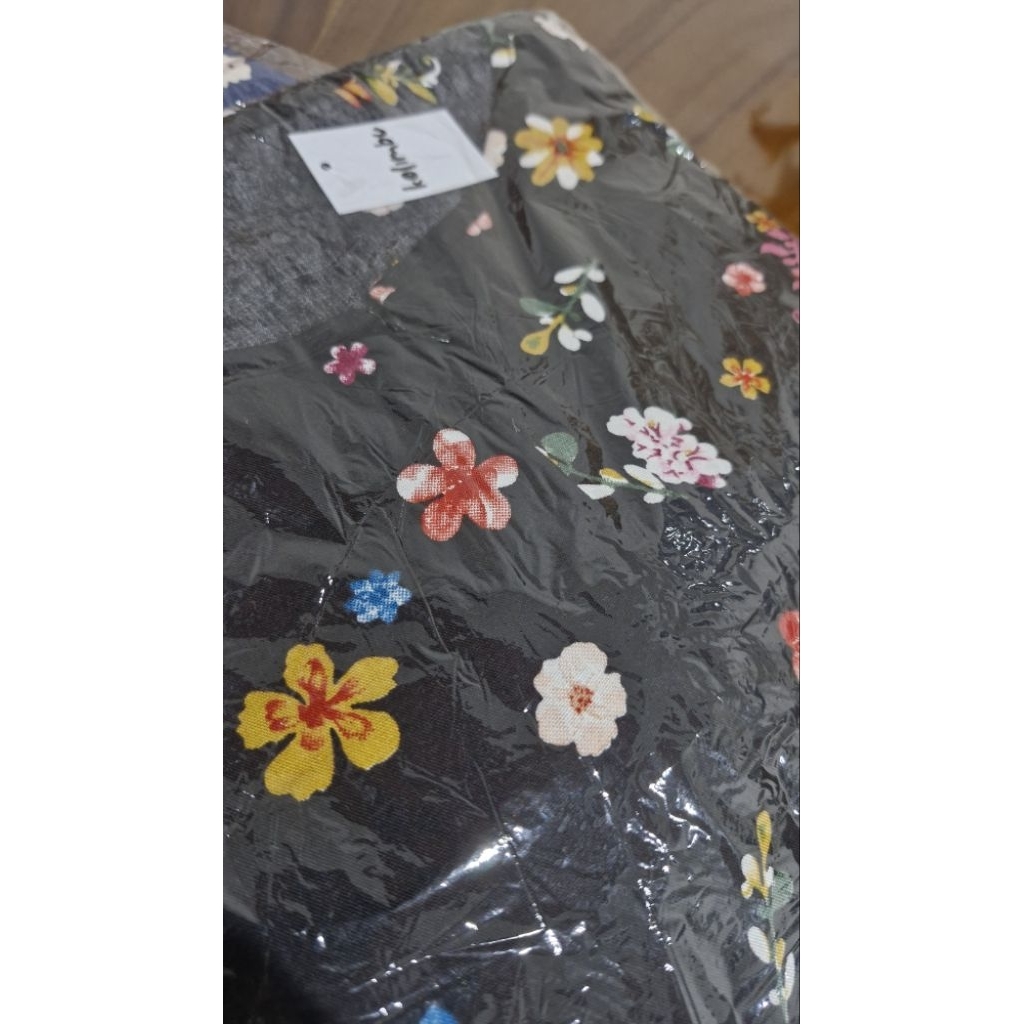 Babydoll set rayon (atas lengan pendek & celana panjang)