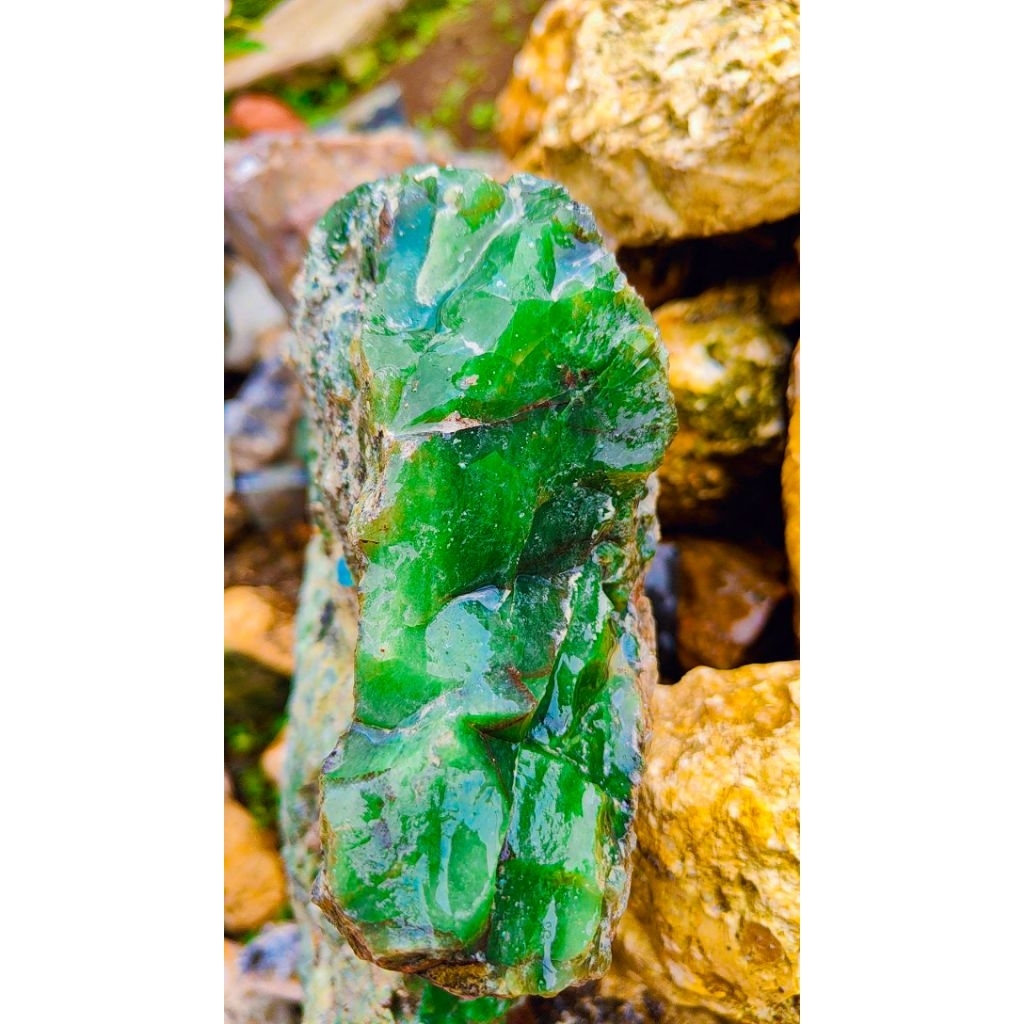 hijau garut full kristal baca deskripsi