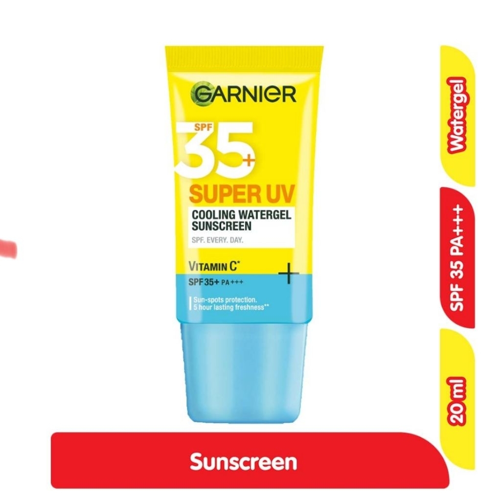 Garnier Super UV Cooling Watergel Sunscreen Wajah SPF 35 20 ml