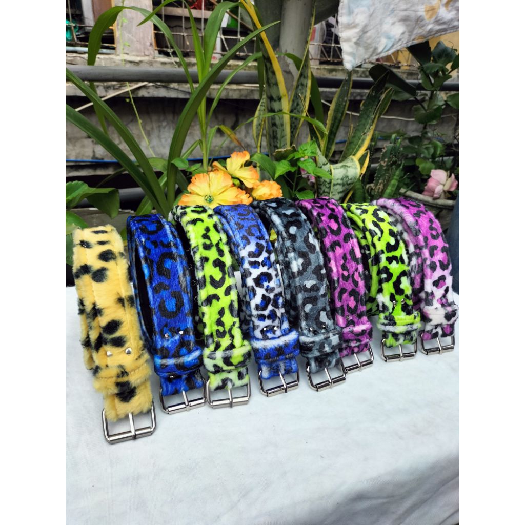 belt leopard l ikat pinggang pria wanita motif leopard l sabuk leopard gesper Skena leopard unisex p