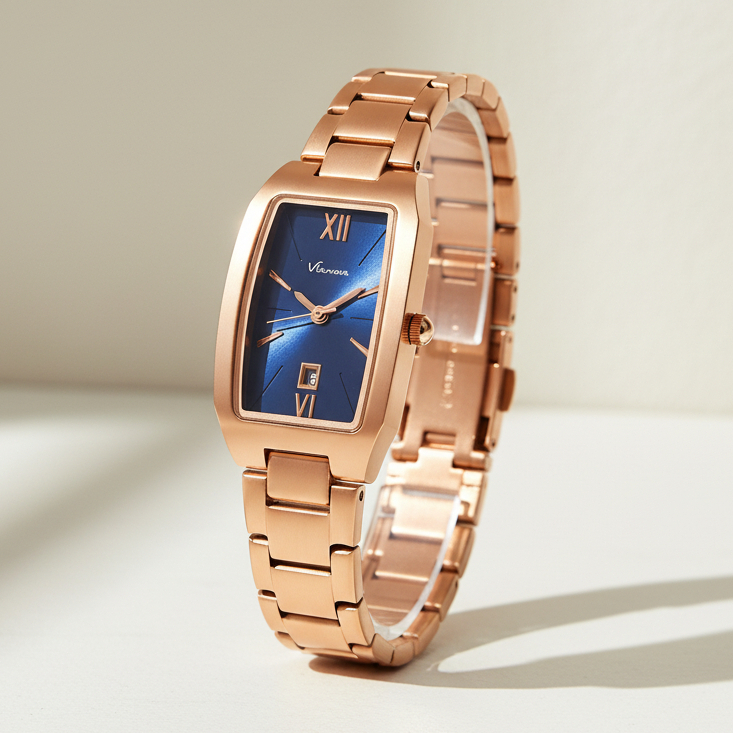 VIANOVA Watch - Jam Tangan Wanita Analog Original Anti Air 1234 Standard Jepang Jam Tangan Cewek