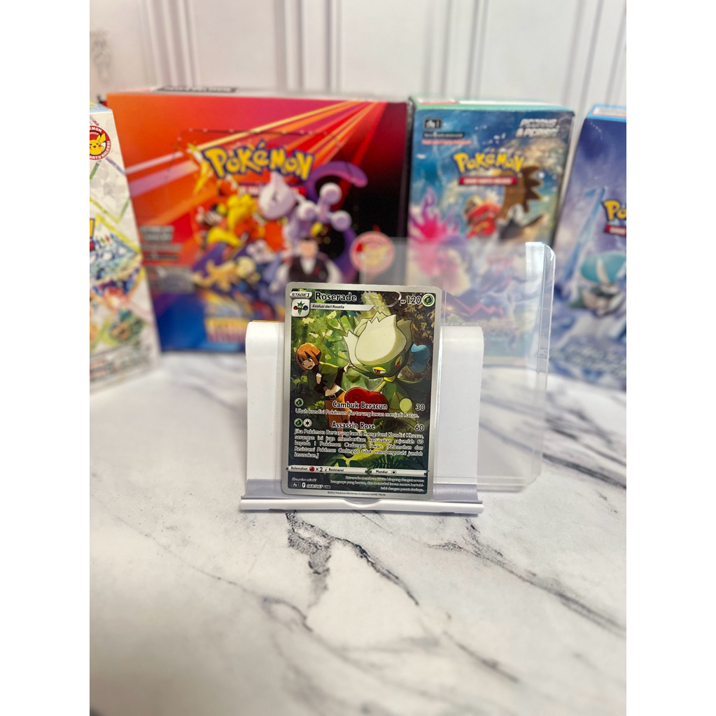 Pokemon TCG ORIGINAL ROSERADE CHR