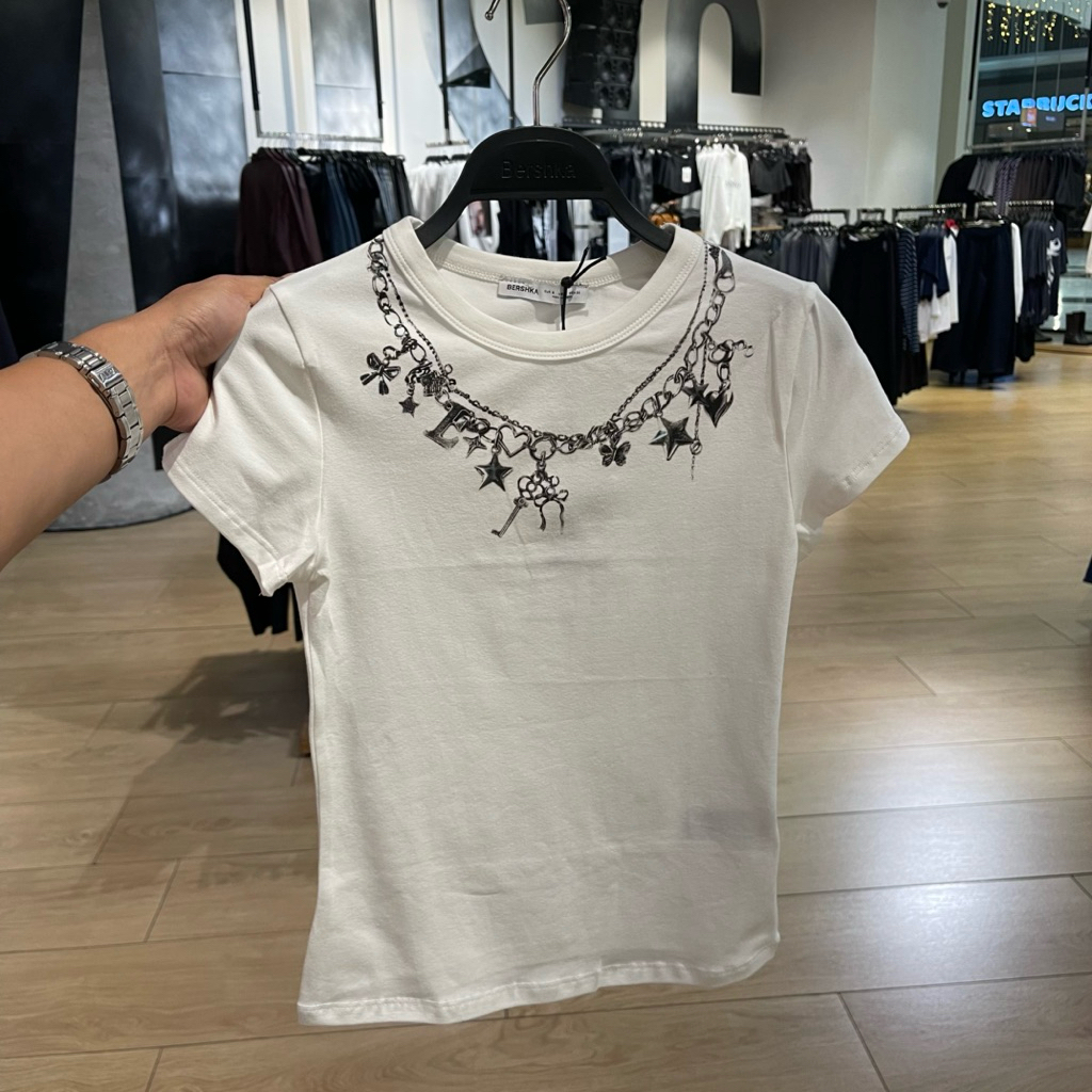Kaus T-shirt BERSHKA Women Jastip (jasa titip)