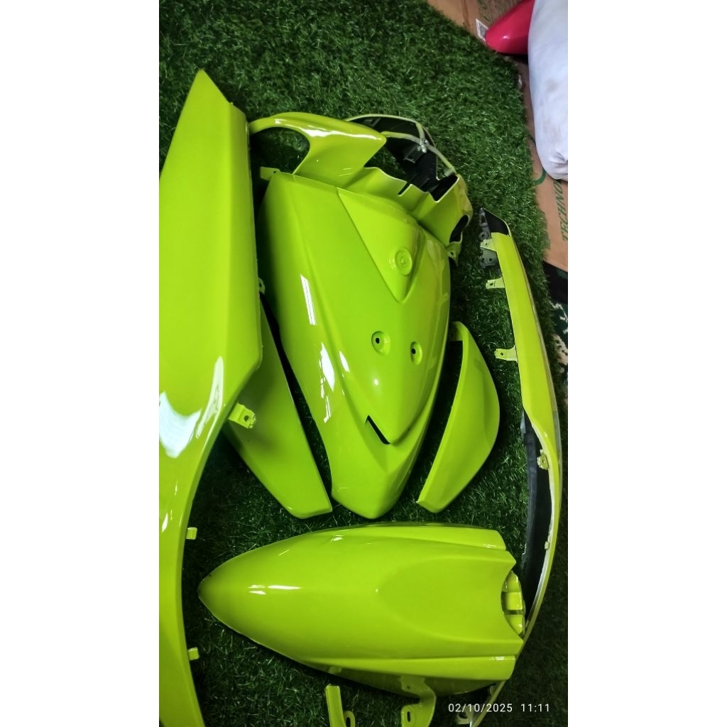 cover body mio j warna hijau stabilo bisa request warna