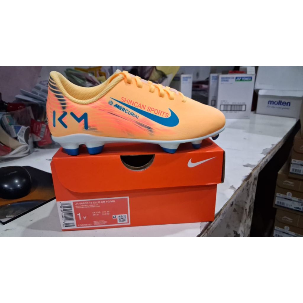 SEPATU BOLA NIKE VAPOR 16 CLUB FG KM JUNIOR
