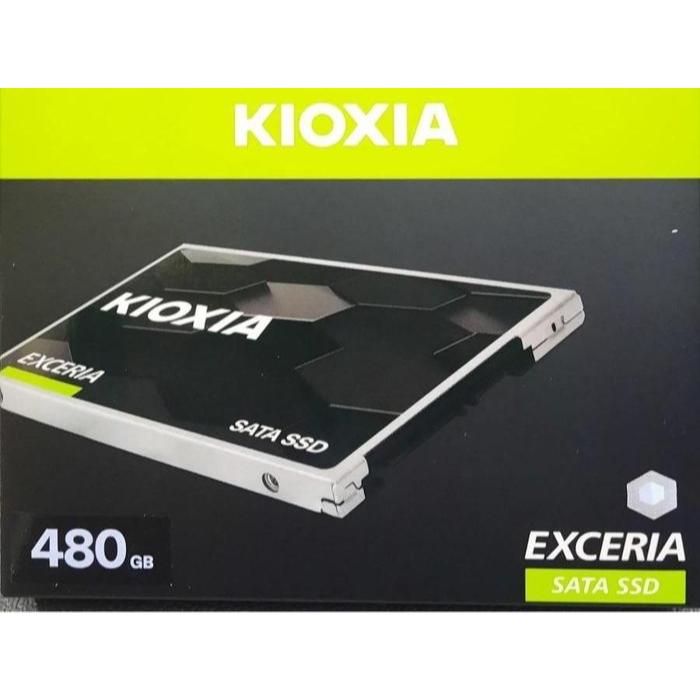 Kioxia SSD EXCERIA SATA 480GB Read 555MB/s Write 540MB/s