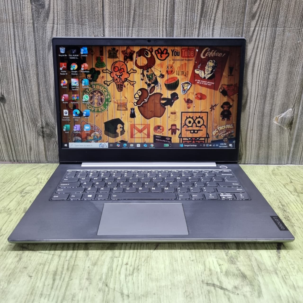 Lenovo Thinkbook 14 Core i5-10210U ngebut Original Normal Siap Pakai PROMO TERBATAS