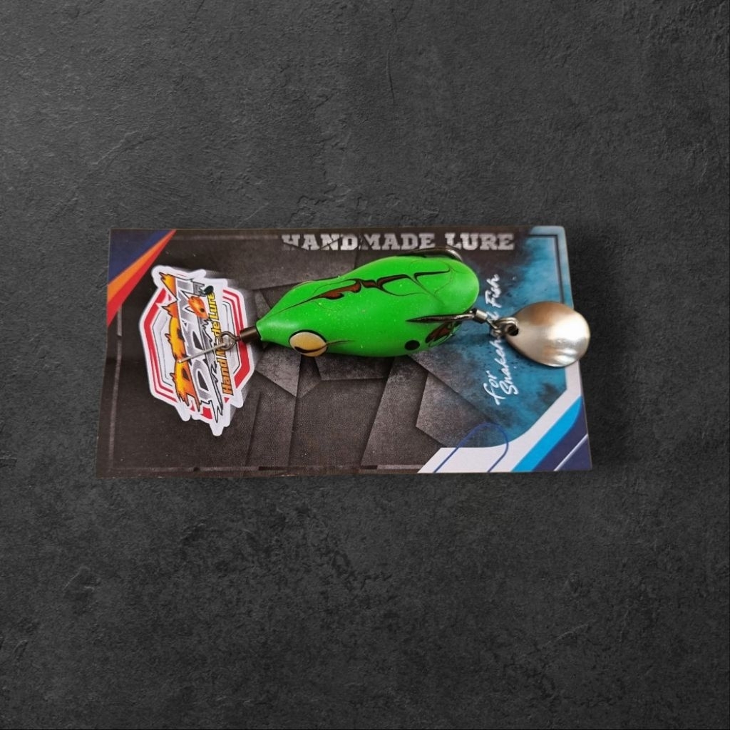 Soft Frog Tenggelam 3,7 Cm Berat ± 6 Gram