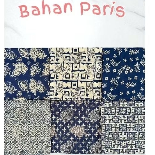 Bahan Paris Batik Cap