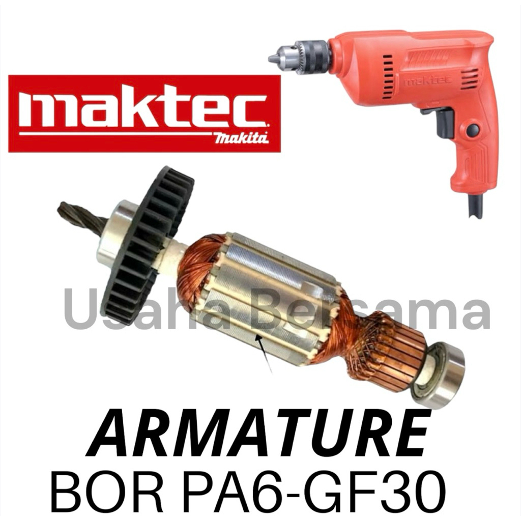 ARMATURE BOR PA6-GF30 MAKTEC 10 MM