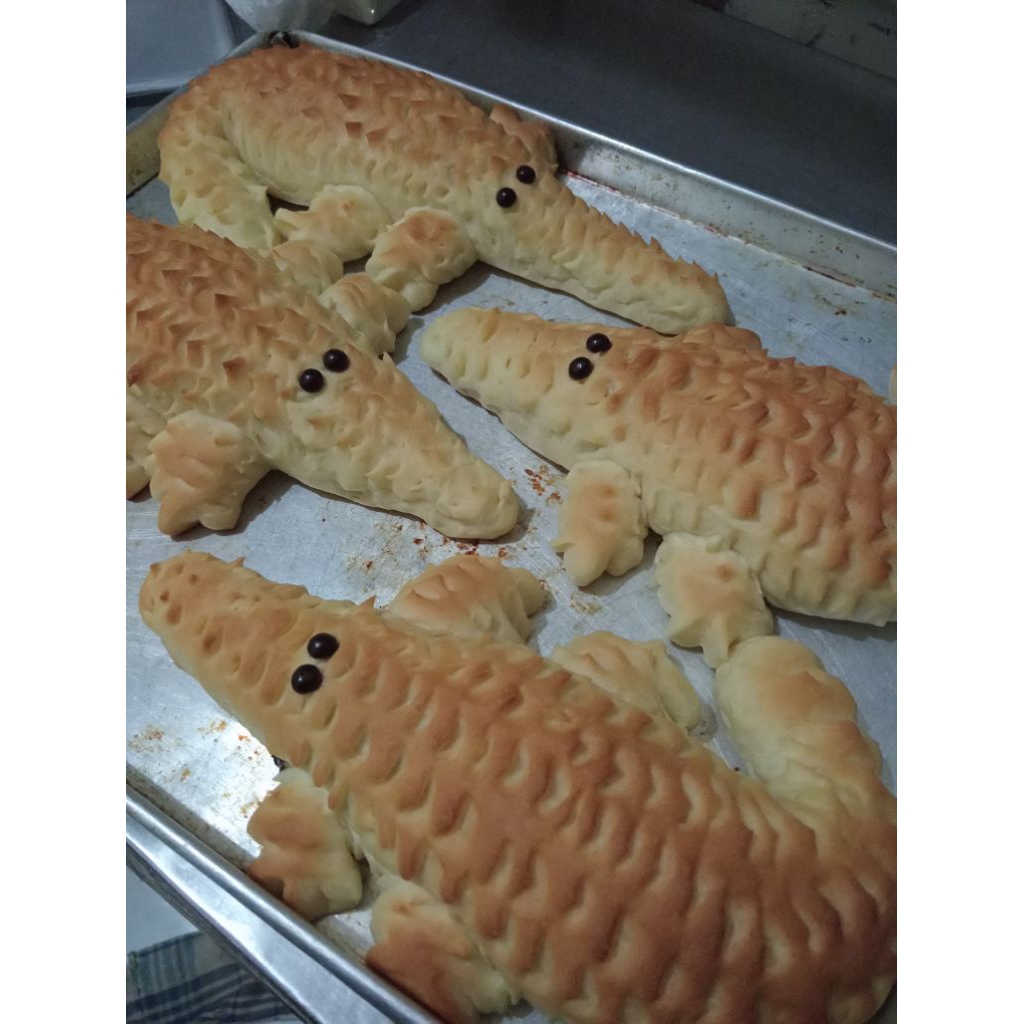 Roti Buaya Mini isi 4 pcs