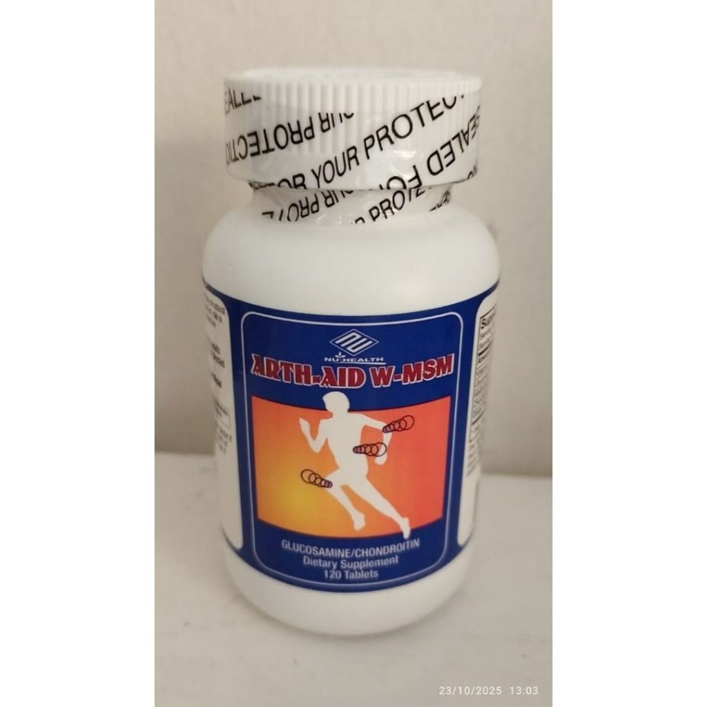 Nu Health Glucosamine 500mg+Chondroitin+MSM (120')