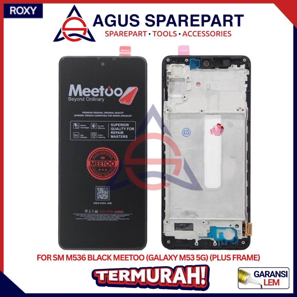 LCD TOUCHSCREEN SAMSUNG M526 / GALAXY M52 5G / PLUS FRAME