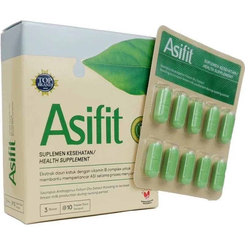 ASIFIT 1 STRIP ISI 10 KAPSUL / PELANCAR ASI