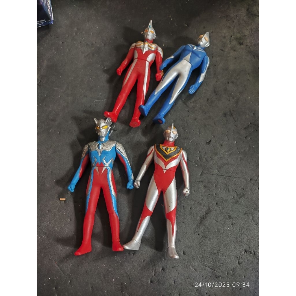 spark doll sofubi ultraman max gaia zero cosmos original bandai