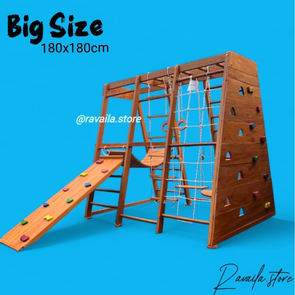 Brakiasi Mainan Anak Fullset 180x180Cm - Brakiasi Jumbo Playground Anak