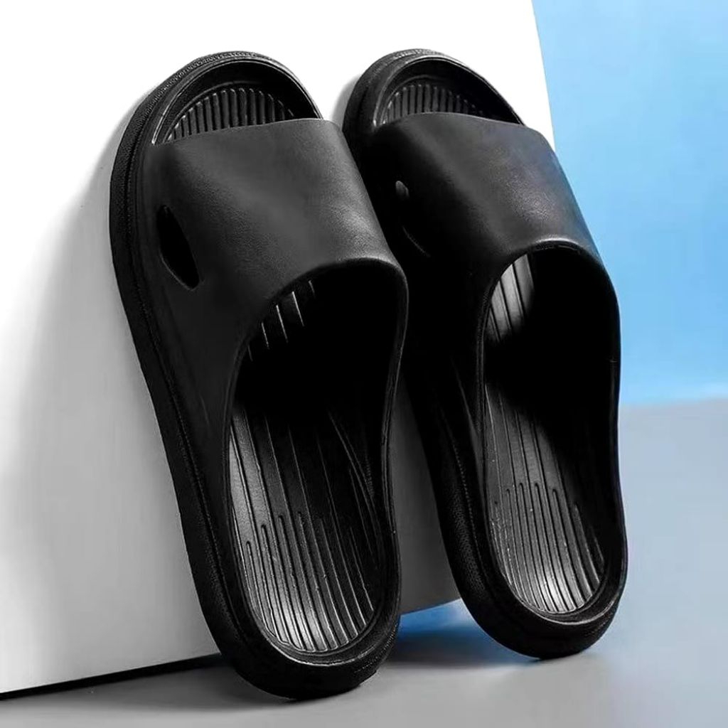 Sandal Rumah Eva Karet Polos Empuk Anti Slip