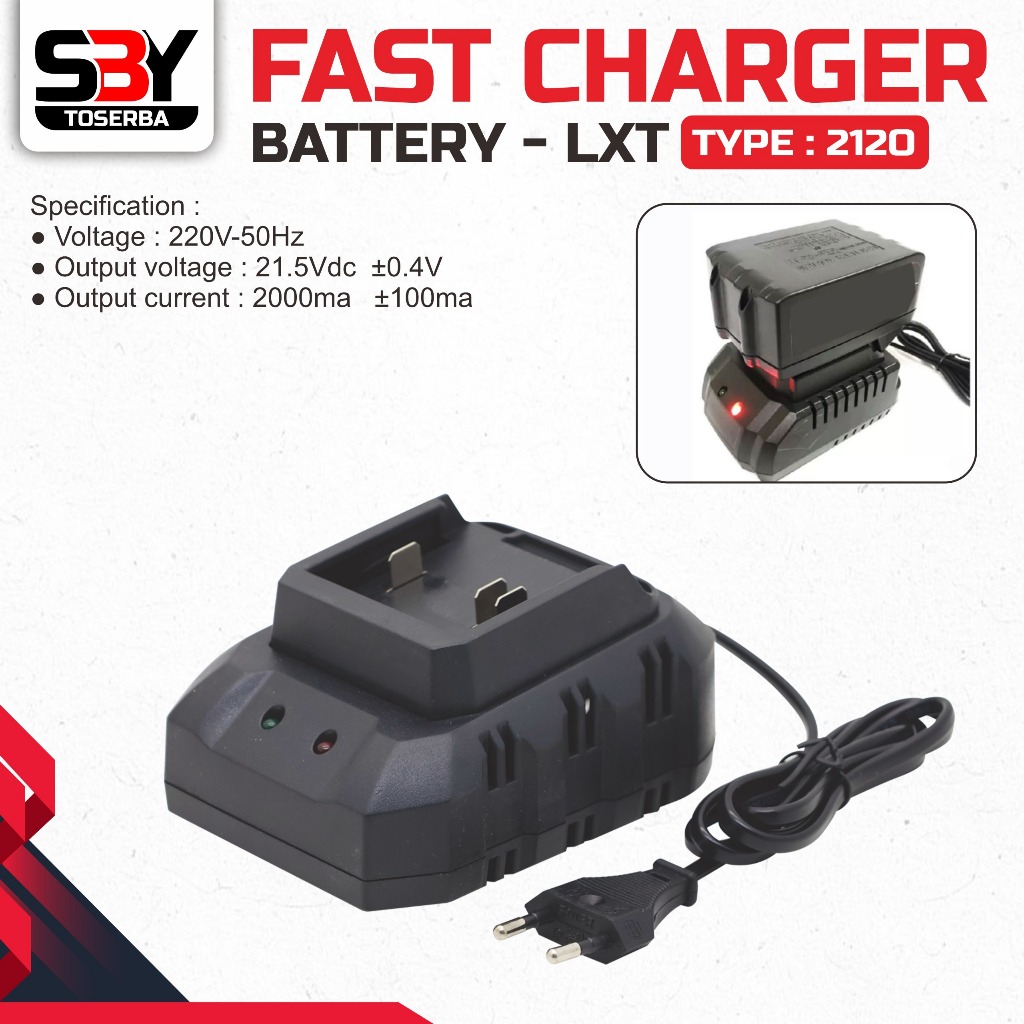 CHARGER BATTERY-LXT 2120 / Fast charger duduk battery lxt