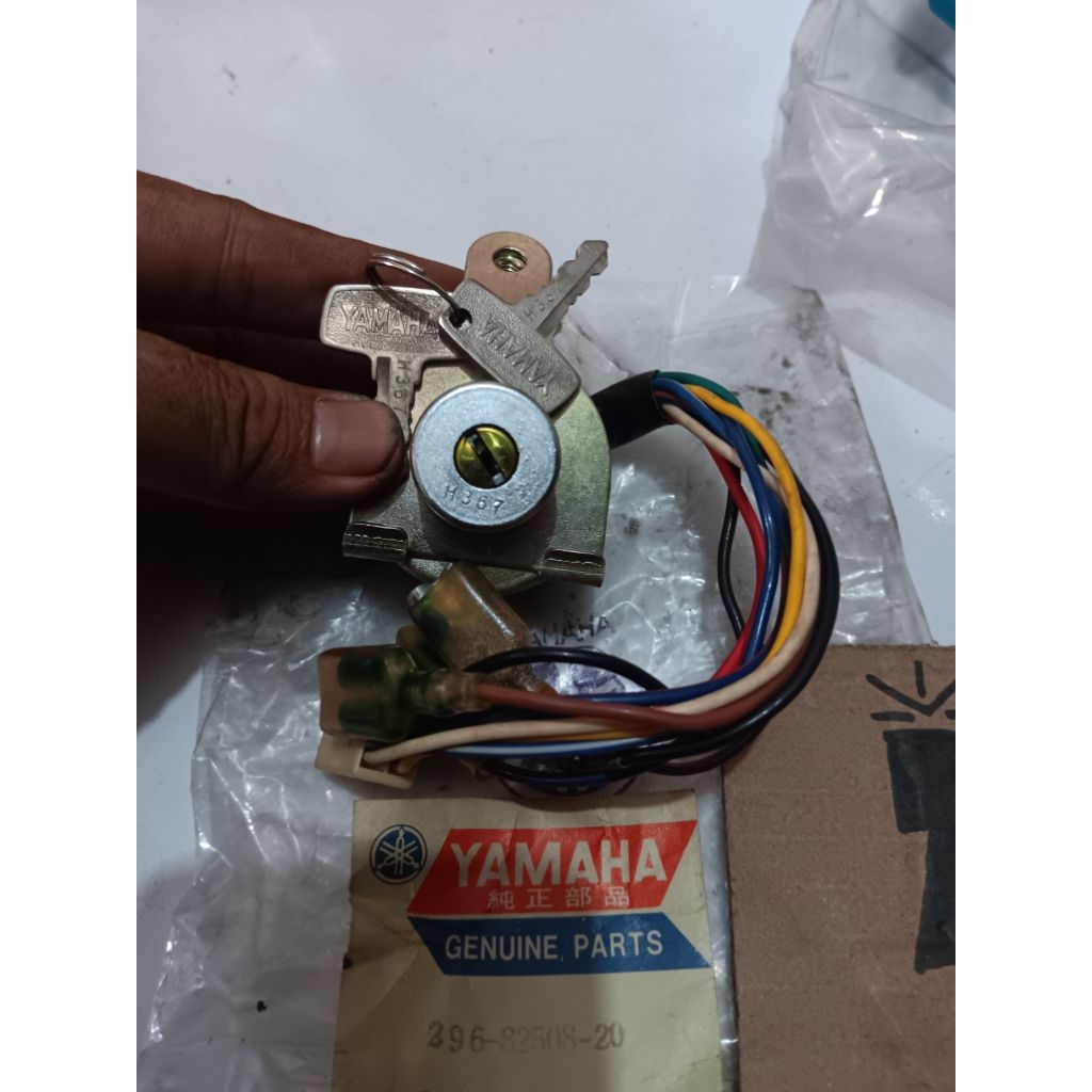 kunci kontak yamaha v75 original yamaha japan gress