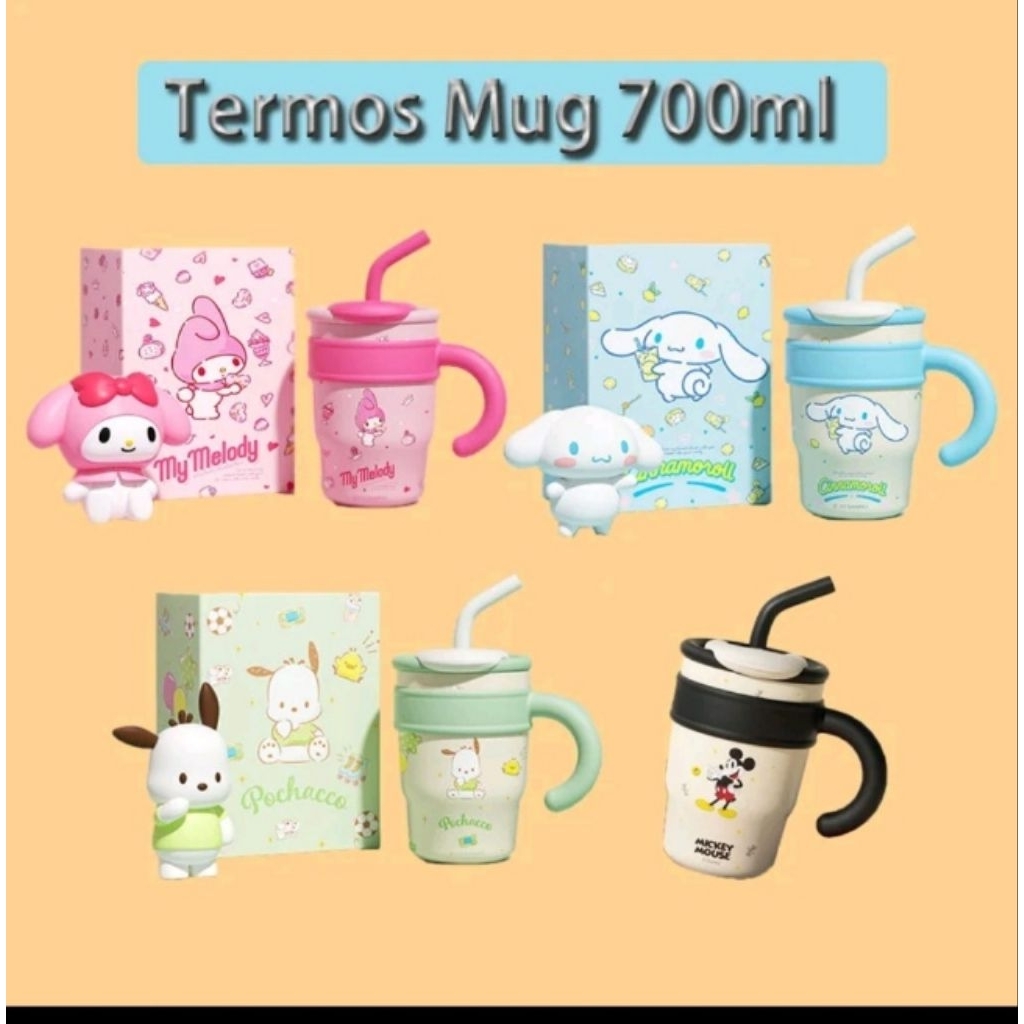 Gelas termos SUS 316 sanrio 1200ml&700 ml