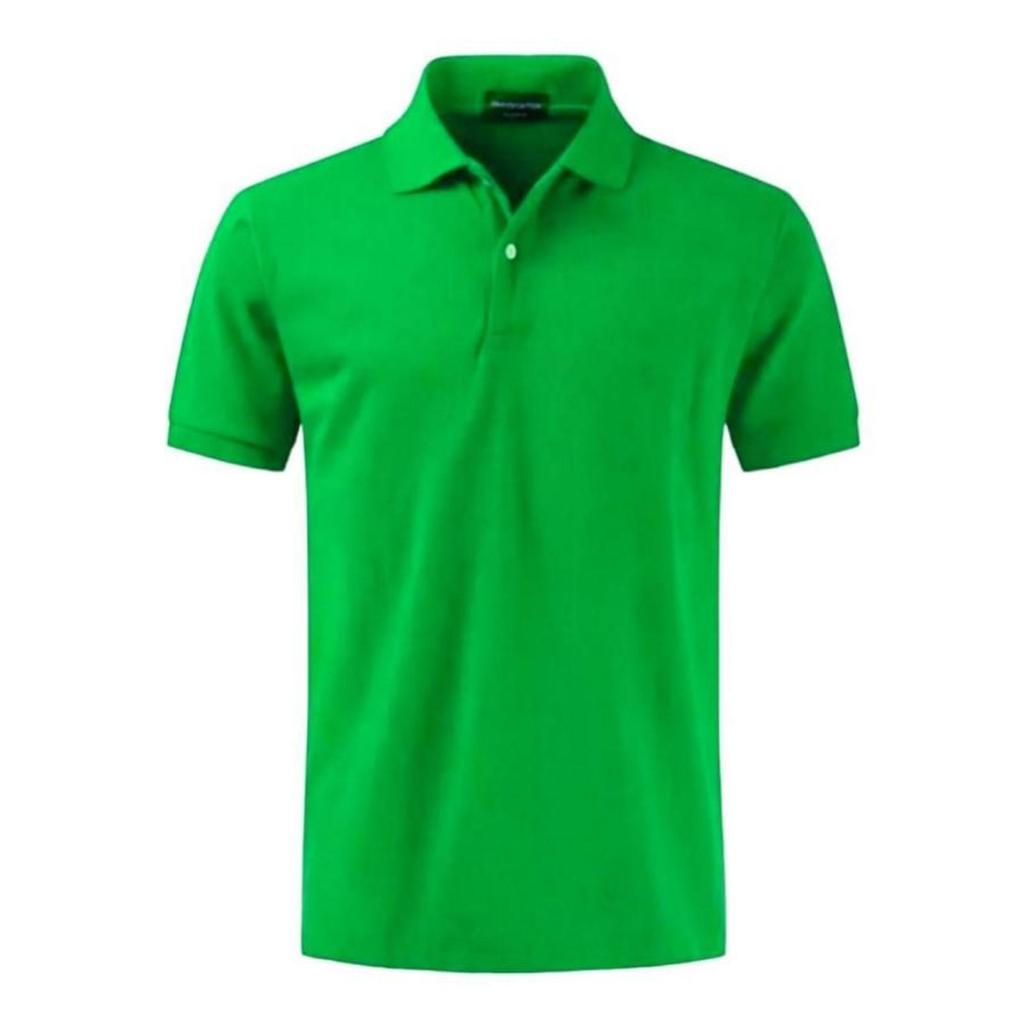Kaos Polo Shirt Tshirt Baju Kerah Distro in Hijau Fuji Green banyak warna polos custom indonesia pri