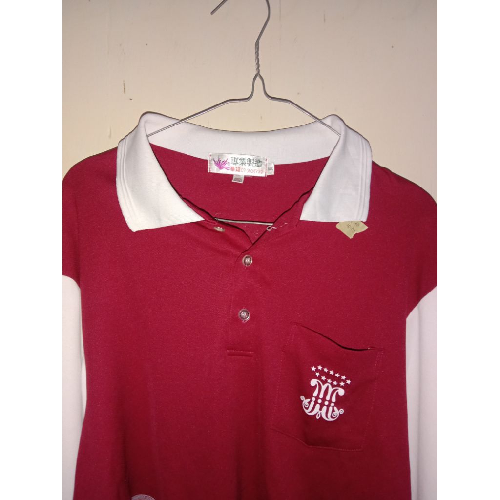 POLO CROP Tangan Panjang Model Oval