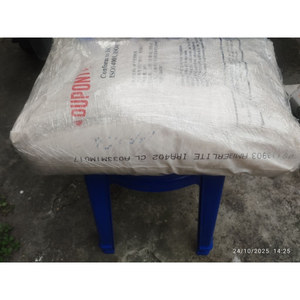 Resin Anion Dupont IRA 402 CL amberlite ion exchange Demin