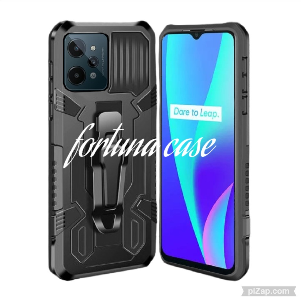 Casing Robot REALME C31 Hard Case Belt Clip Robot Transformer Soft Case iCristal Hybrid Leather
