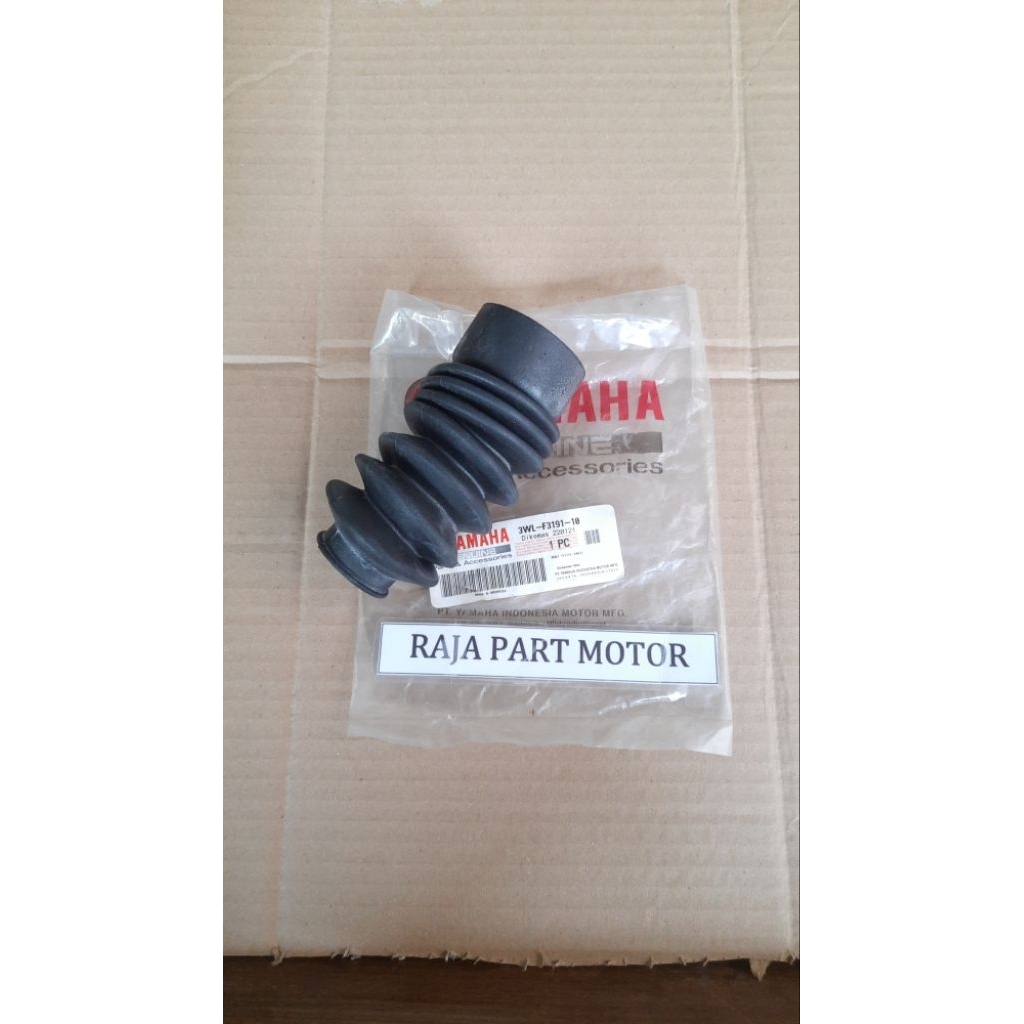karet boot sil seal debu usus cover as shok shock depan yamaha yt yt115 yt 115 ori original