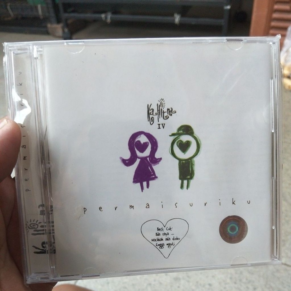 CD Kahitna IV - permaisuriku (CD Indonesia)